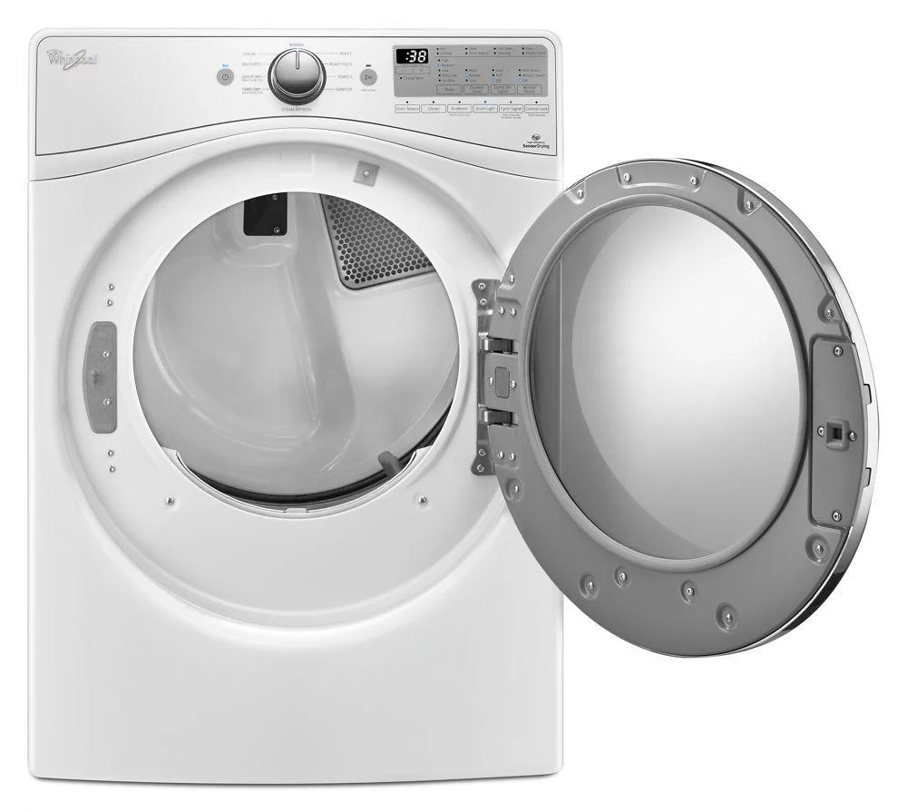 Whirlpool WGD92HEFW 7.4 cu.ft Front Load Gas Dryer with Advanced Moisture Sensing, EcoBoost - Image 2