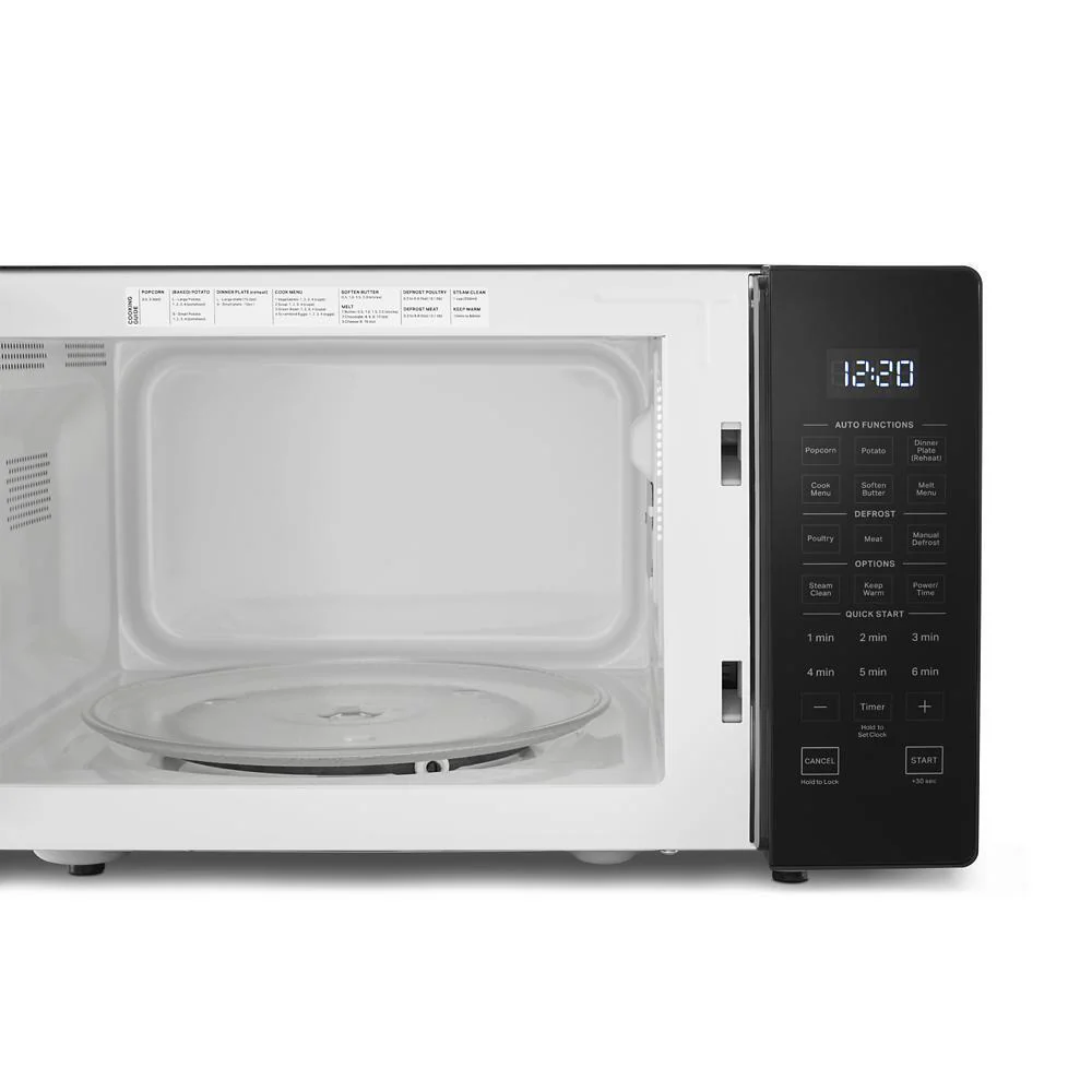 Whirlpool WMC30309LB 0.9 Cu. Ft. Capacity Countertop Microwave with 900 Watt Cooking Power - Image 9