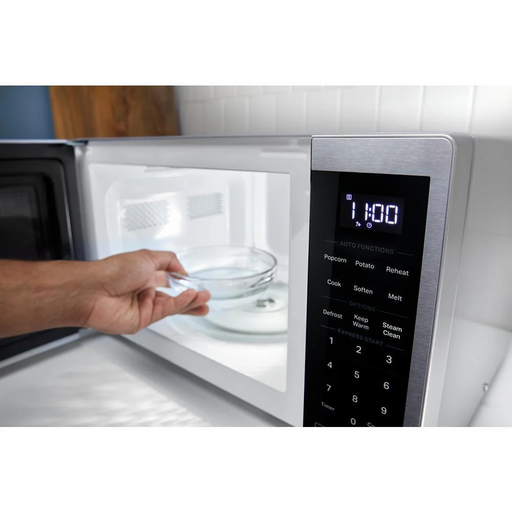 Whirlpool WMCS3018RB 0.7 cu. ft. Black Countertop Microwave With Steam Clean - 700 watt - Image 40