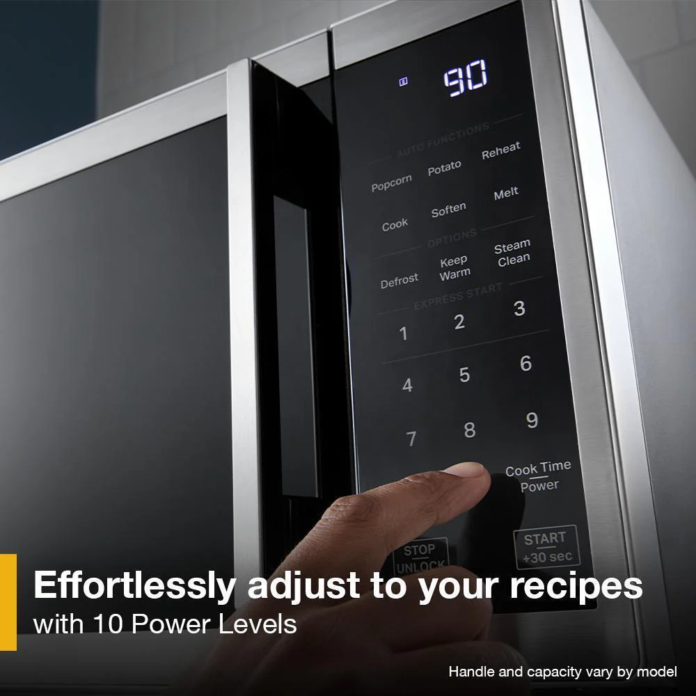Whirlpool WMCS3019RB 0.9 cu. ft. Black Countertop Microwave With Steam Clean - 900 watt - Image 24