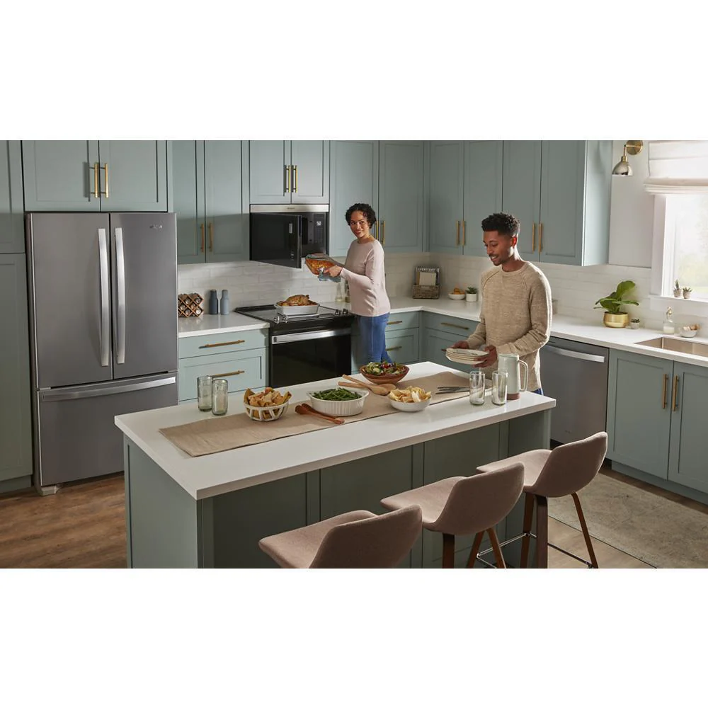 Whirlpool WMMF5930PB 1.1 Cu. Ft. Flush Mount Microwave with Turntable-Free Design - Image 11