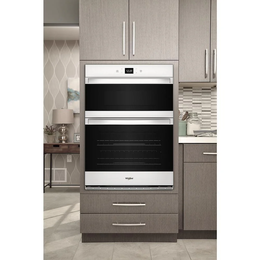Whirlpool WOEC5030LW 6.4 Total Cu. Ft. Combo Wall Oven with Air Fry When Connected - Image 5