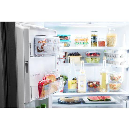 WRF974CIHV Whirlpool® 36-inch Wide Counter Depth French Door-within-Door Refrigerator - 24 cu. ft. - Black Stainless - Image 16