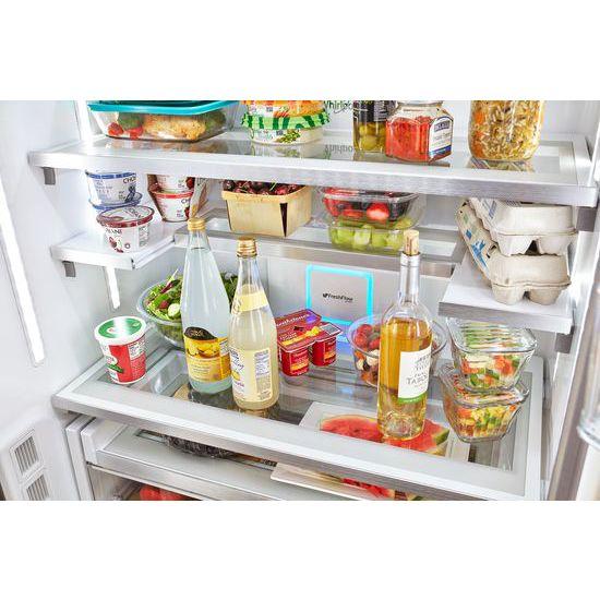 WRF974CIHV Whirlpool® 36-inch Wide Counter Depth French Door-within-Door Refrigerator - 24 cu. ft. - Black Stainless - Image 20