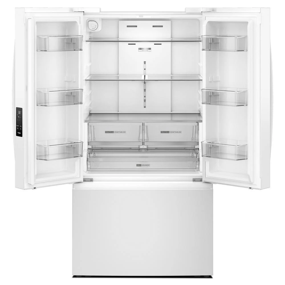 Whirlpool WRFF3336SW 36-Inch French Door Refrigerator with Interior Water Dispenser - 31 cu. ft. - Image 16