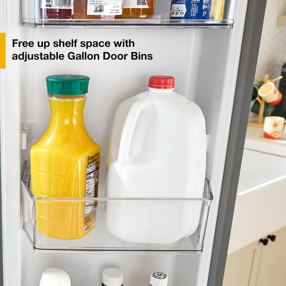 WRMF3636SV Whirlpool® 29 Cu. Ft. Family-Sized Capacity French Door Refrigerator with Flexible Temperature Drawer - Image 15