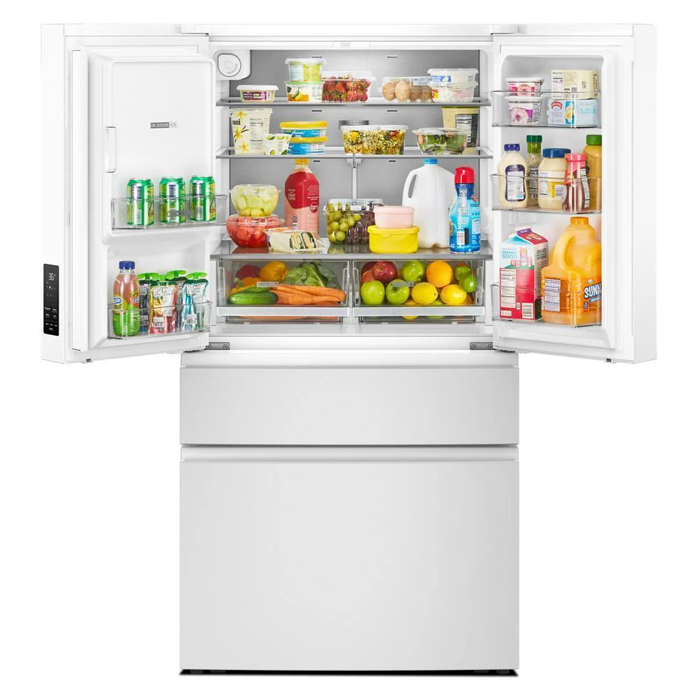 WRMF3736SW Whirlpool® 29 Cu. Ft. Family-Sized Capacity French Door Refrigerator with Flexible Temperature Drawer - Image 10
