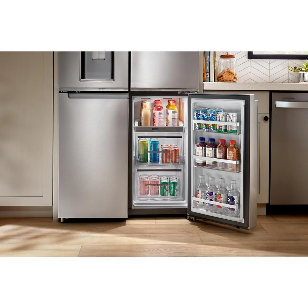 Whirlpool WRQC7836RZ 36-Inch Counter Depth 4 Door Refrigerator with Ice Maker in Door - Image 14