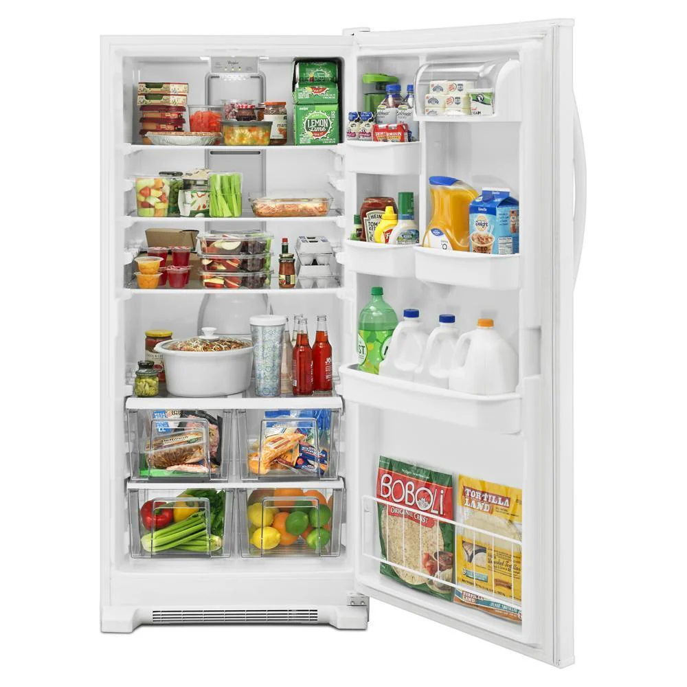 Whirlpool WRR56X18FW 31-inch Wide All Refrigerator with LED Lighting - 18 cu. ft. - Image 6