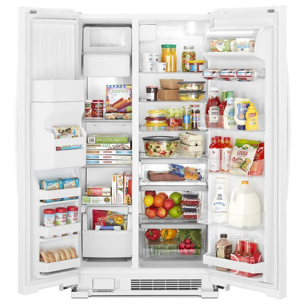 Whirlpool WRS321SDHW 33-inch Wide Side-by-Side Refrigerator - 21 cu. ft. - Image 8
