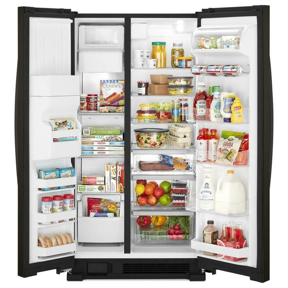Whirlpool WRS325SDHV 36-inch Wide Side-by-Side Refrigerator - 25 cu. ft. - Image 2