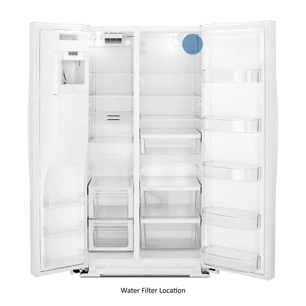 Whirlpool WRS588FIHW 36-inch Wide Side-by-Side Refrigerator - 28 cu. ft. - Image 7