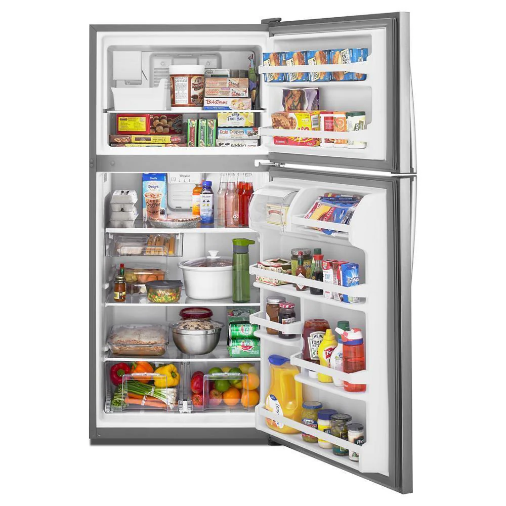 Whirlpool WRT318FMDM 30-inch Wide Top Freezer Refrigerator - 18 cu. ft. - Image 4