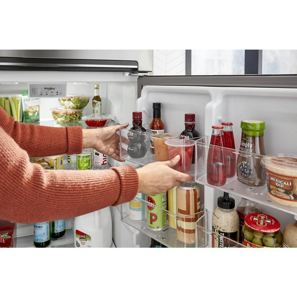 Whirlpool WRTX5328PB 28-inch Wide Top-Freezer Refrigerator - 16.3 Cu. Ft. - Image 10