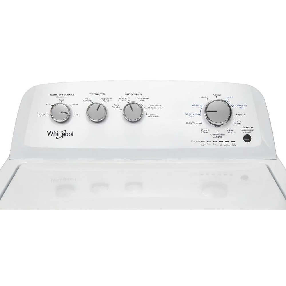 Whirlpool WTW4850HW 3.9 cu. ft. Top Load Washer with Soaking Cycles, 12 Cycles - Image 8