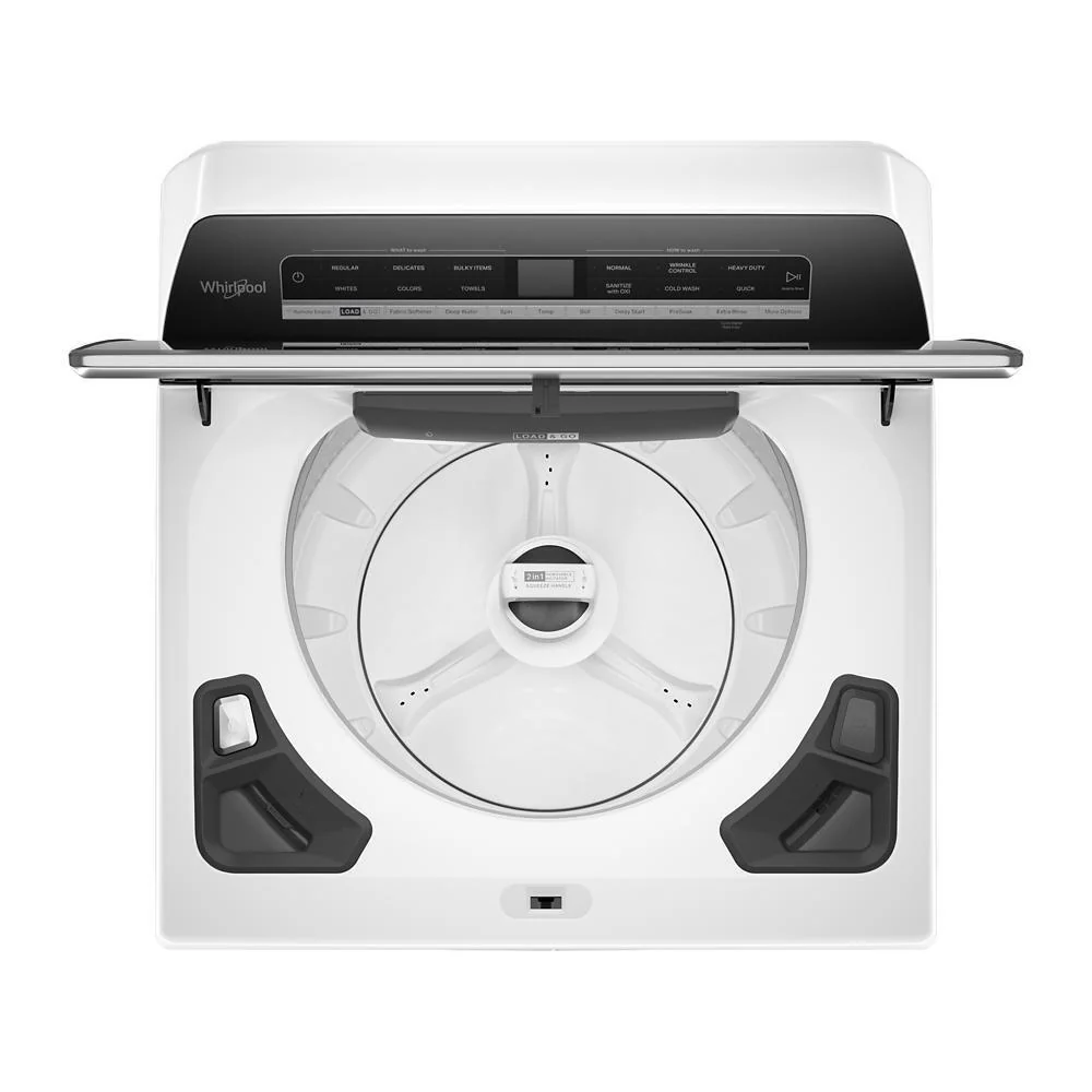 Whirlpool WTW8127LW 5.2 - 5.3 cu. ft. Top Load Washer with 2 in 1 Removable Agitator - Image 7