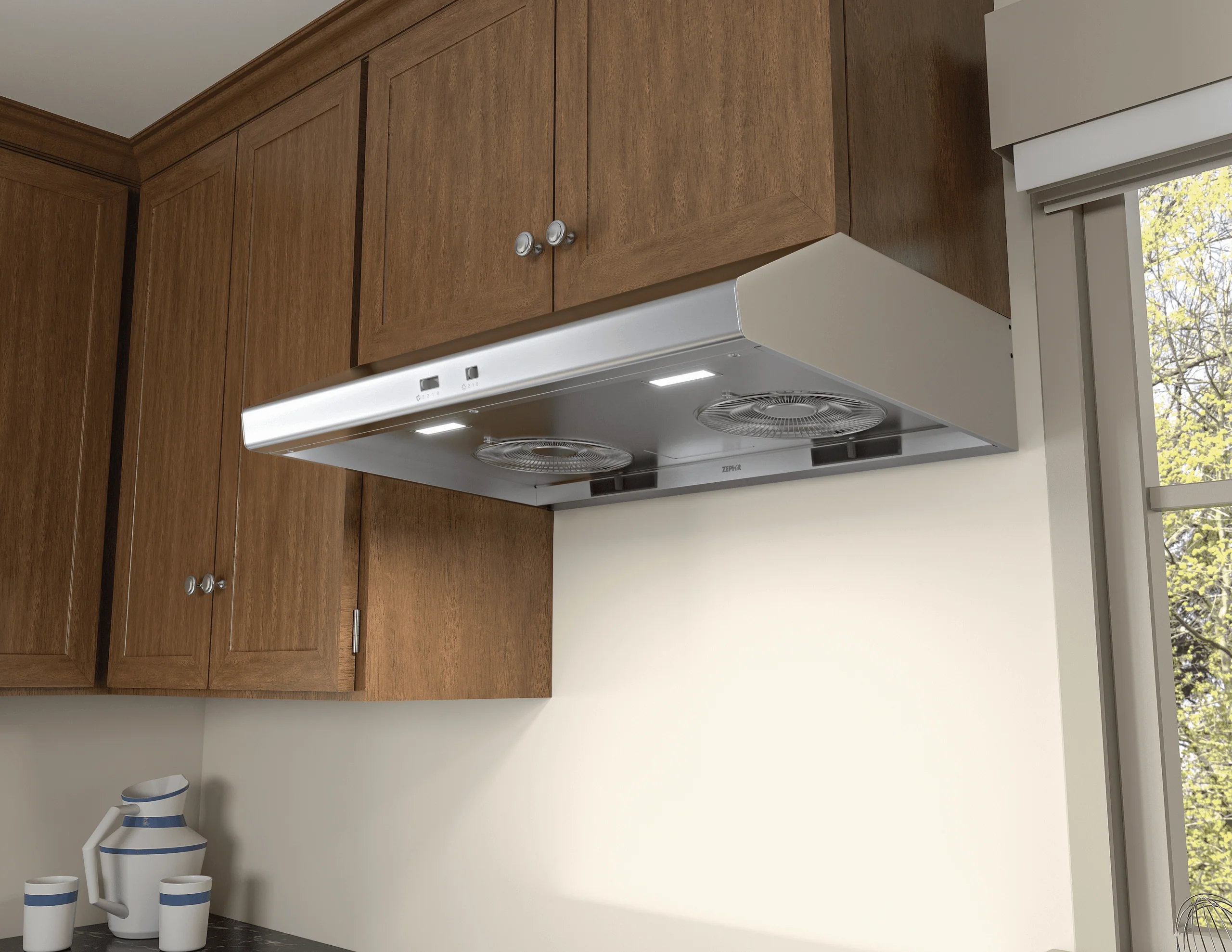 Zephyr AK6536CW Cyclone, Under Cabinet, 36", White, 600 CFM - Image 7