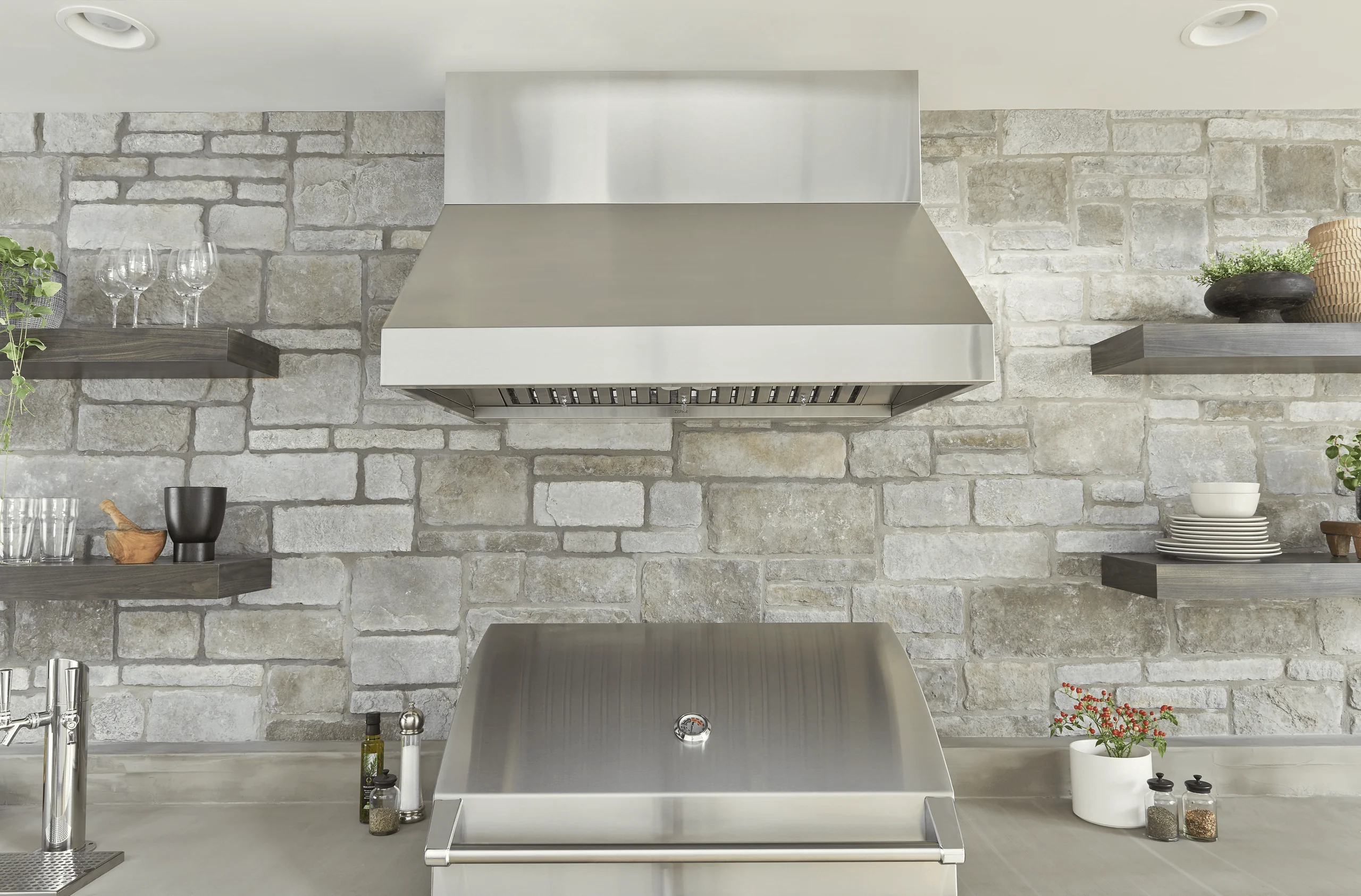 Zephyr AK7836CS Cypress Wall Outdoor, 36in, LED, SS, 1200 CFM - Image 4