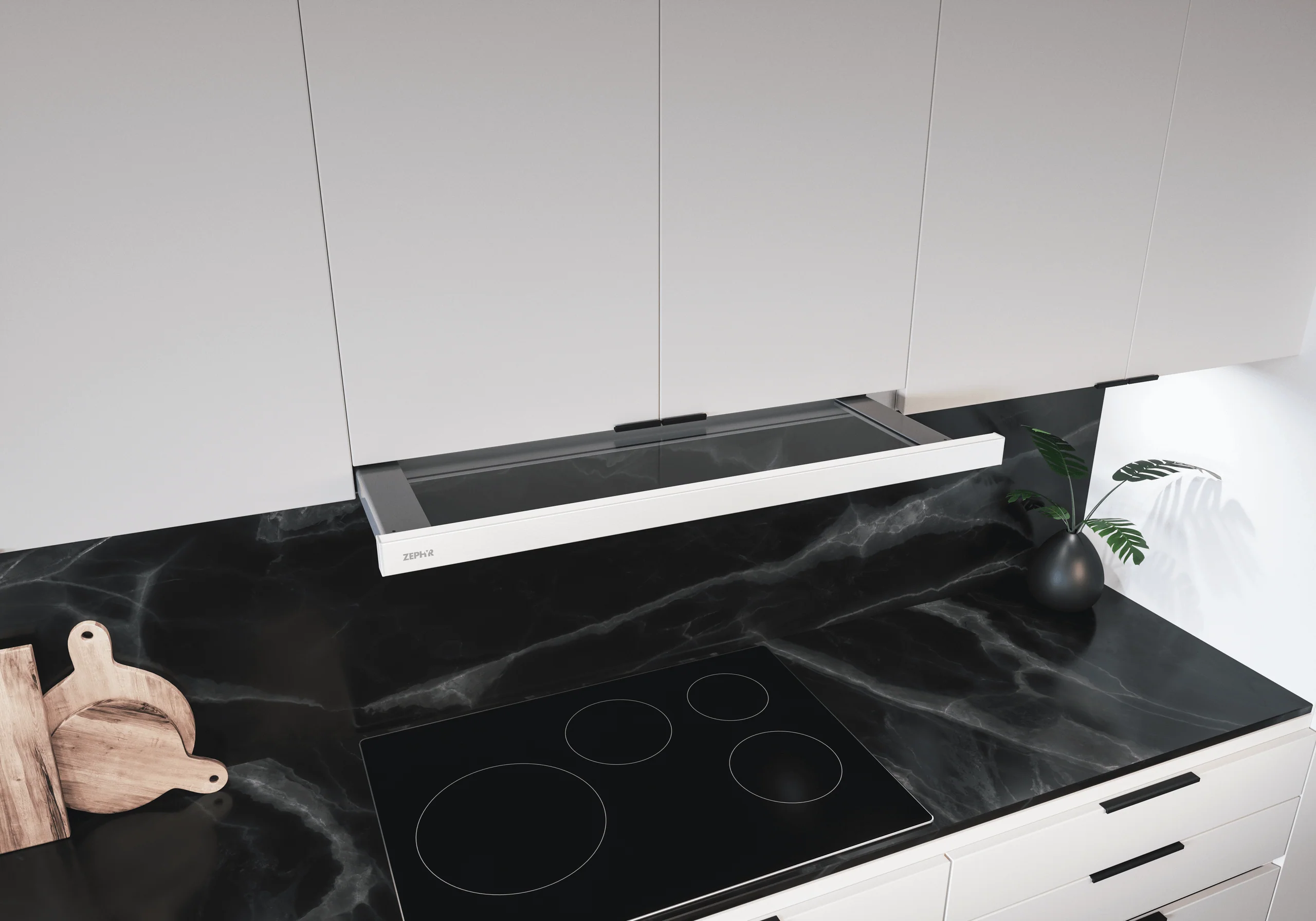 Zephyr ZPIE24BW290 Pisa, Under Cabinet, 24", White, 290 CFM - Image 6