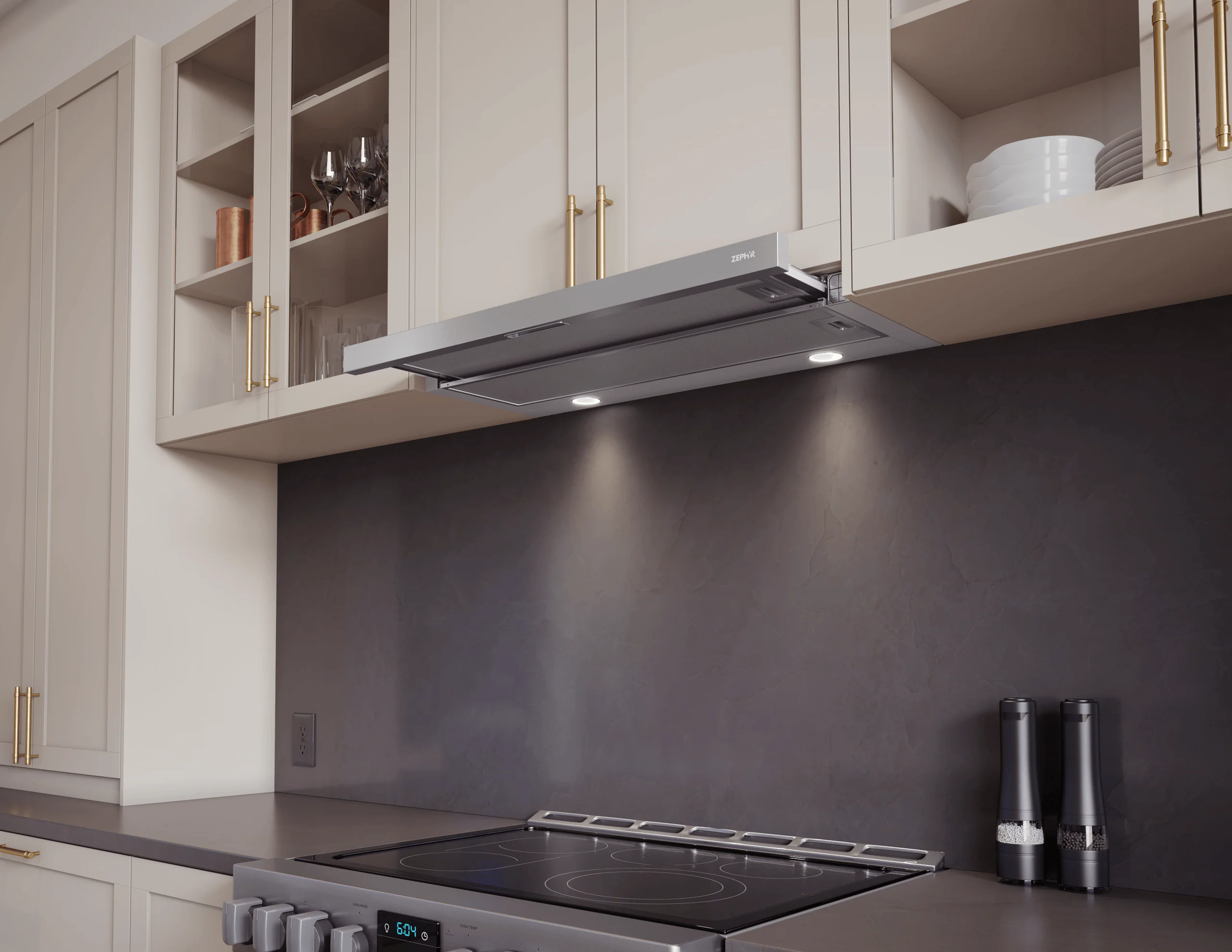 Zephyr ZVAM90AS290 Valina Under Cabinet, 90cm, Stainless Steel - Image 7